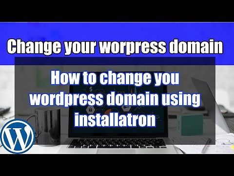 Change wordpress to a different domain using installatron on Cpanel - installatron clone wordpress