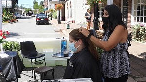 This hair salon in Madison opened Aircuts, an outdoor hair studio. 💇💇‍♂️Would you get an Aircut? | NJ.com