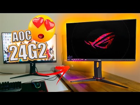 Monitor AOC 24G2 - ANALISE COMPLETA