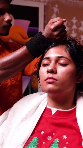 Relaxing Indian Barber ASMR Hair Cracks