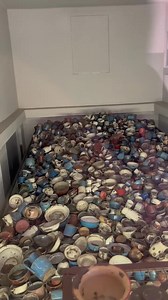 428K views · 7.7K reactions | This video shows the kitchen utensils and vessels taken from prisoners on arrival at Auschwitz 1, a camp most of them never survived. They would have carried their meagre possessions believing they’d have need for them not realising, in most cases their lives would end here and in Birkenau; in fact they were never meant to survive. | Mary Honan | Facebook