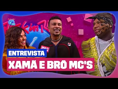 XAMÃ E BRÔ MC's falam sobre UNIÃO dos RAPPERS! | Rock in Rio No Multishow | Música Multishow