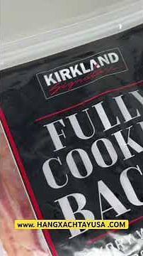 Kirkland Signature Fully-Cooked Bacon, Hickory Wood Smoked, 1 Lb