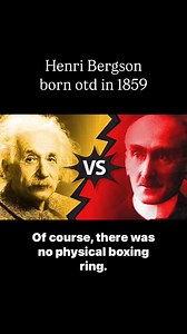 For our recent episode, we sent our Roving Philosophical Reporter, Sheryl Kaskowitz, to learn more about #Bergson's encounter with Albert #Einstein that pitted #science and technology against #philosophy and humanism. More at https://www.philosophytalk.org/show/henri-bergson @followers | Philosophy Talk