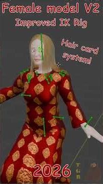 Female Models #3danimation #blender #3dmodeling