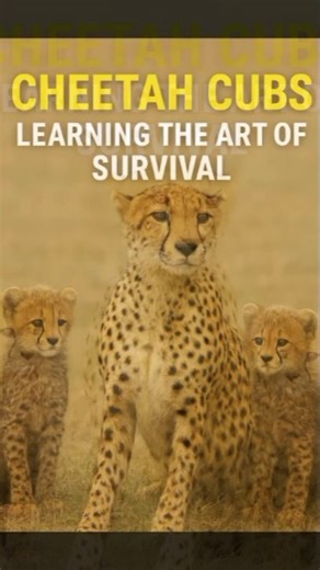 Cheetah Cubs: Learning the Art of Survival