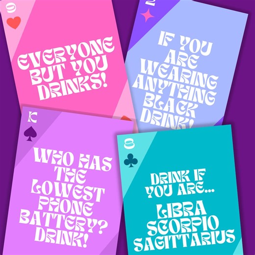 Drinking Game Cards: Fun Party Questions (digital Download) - Etsy