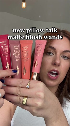 Charlotte Tilbury Matte Blush Wands - Pillow Talk Review