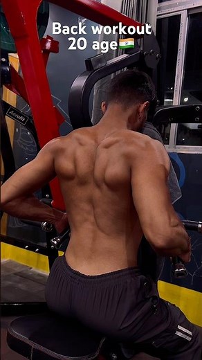 back workout at gym #gym #motivation #fitneess #back #gymworkout #aesthetic