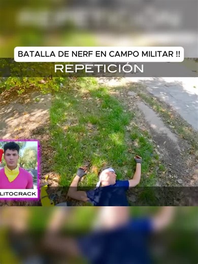BATALLA DE NERF EN CAMPO MILITAR !!