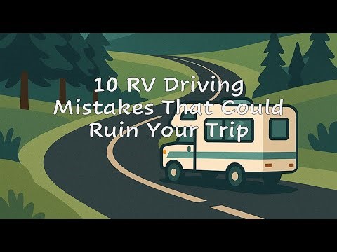 10 RV Driving Mistakes That Could Ruin Your Trip