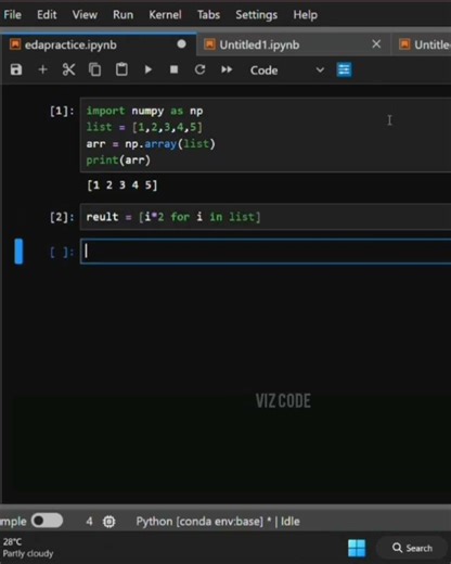 Python vs NumPy ⚡ Which is Faster? List vs Array Explained