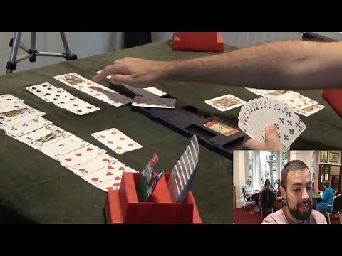 #55 ~ Full Bridge Game - Bidding & card play explained ~ 4 SPADES ~ #13 SAYC American Bridge