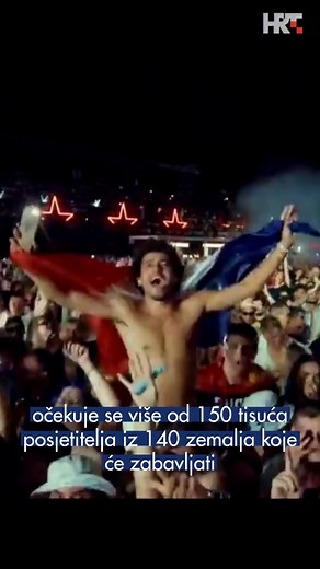 U Splitu danas počinje jubilarni 10. festival Ultra. Mladi željni zabave već su počeli pristizati | HRT Vijesti