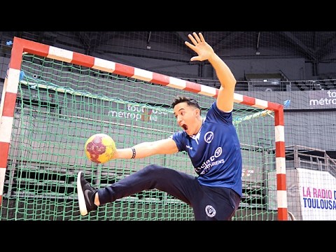 DÉFIER UNE ÉQUIPE PRO DE HANDBALL !!