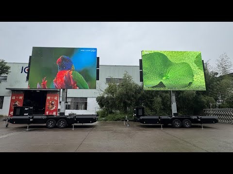 22sqm LED display trailer