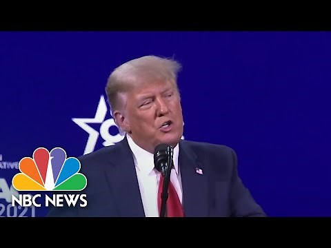 Trump Breaks Silence With CPAC Speech | NBC Nightly News