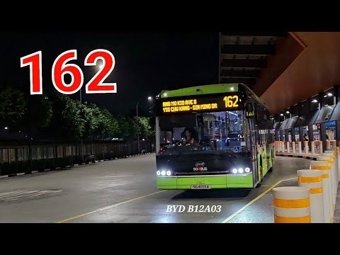 SG4013A - SBS Bus Service 162 [BYD B12A03]