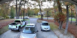 Deer soars over parked car but fails to stick the landing at worst-possible moment