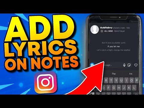 How To Add Music Lyrics To Your Instagram Notes | New Updates (2025)