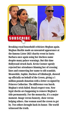 Kevin Costner Claims Meghan Propositioned Him — Disturbing Epstein and Prince Andrew Ties EXPOSED