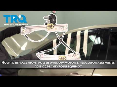 How to Replace Front Power Window Motor & Regulator Assemblies 2018-2024 Chevrolet Equinox