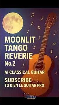 Moonlit Tango Reverie No.2 – AI Classical Guitar | Dien Le Guitar Pro