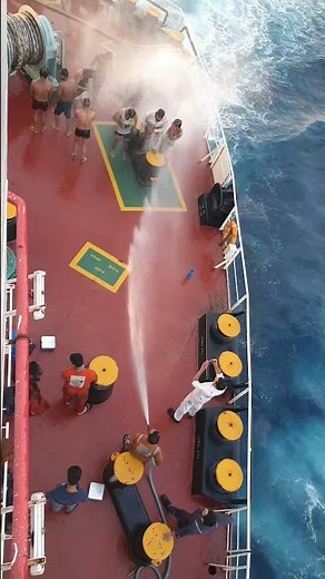 Equator crossing ceremony||Line Crossing Ceremony|Life at Sea||Life on Ships|Enjoying moment at ship