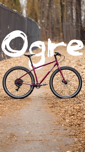10K views · 258 reactions | Low on table manners, high on versatility. Ogre is back with a fresh coat of Fermented Plum, ready for you to make it your own. Head on over to the link below for all the steely details, including where find one of these cave creatures. https://surlybikes.com/bikes/ogre | The Official Intergalactic Surly Regional HQ | Facebook
