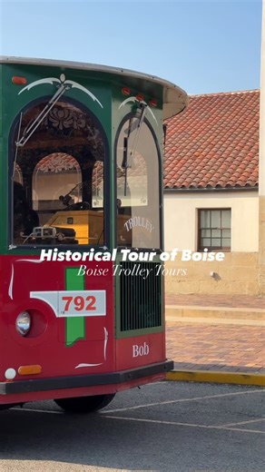 Things to do in Boise on Instagram: "Boise Trolley Tours Historical Tour of Boise 🚋🌳 @boisetrolleytours offers a 120-minute Historical Tour of Boise, featuring an immersive audio + video experience that brings the City of Trees’ past to life. The tour takes you through Boise’s neighborhoods, landmarks, and stories from early settlement days to the moments that shaped the city we know today. It’s a fun, informative way to see Boise from a whole new perspective, whether you’re a longtime local o