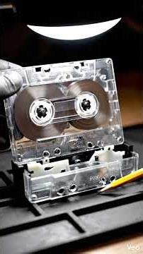 ASMR Restoration / Vintage Audio Cassette Tape Repair NO TALKING