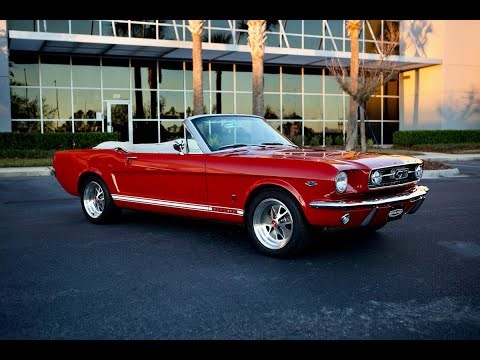 Revology Car Review | 1966 Mustang GT Convertible in Candy Apple Red