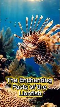 The Enchanting Facts of the Lionfish #naturedocumentary #aquaticworld #fish #fishfacts #shorts