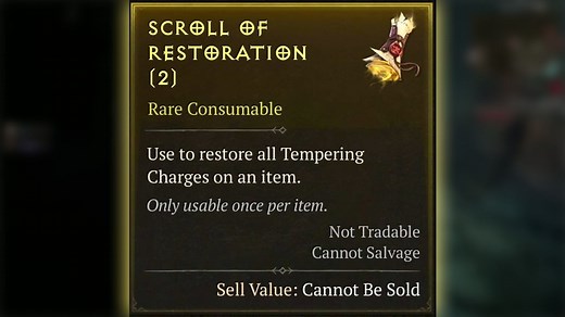 Diablo 4: How to farm Scrolls of Restoration