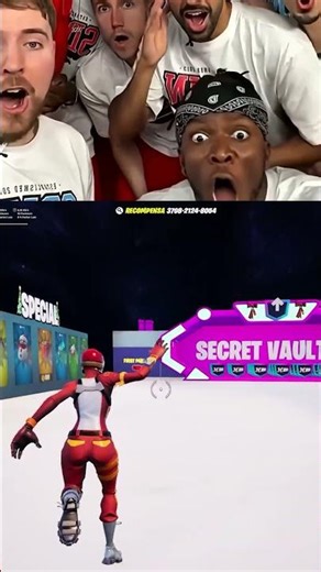 MRBEAST GET 1 000 000 VBUCKS IN FORTNITE WINTERFEST 2026 🎁🤫 #fortnite #shorts