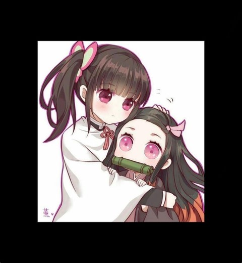 Kanao and nezuko #anime #demonslayer