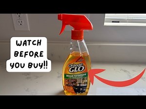 Honest Review - Orange Glo Wood Cleaner & Polish