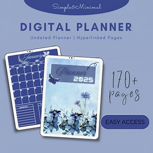 Digital Yearly Planner and Goodnotes - Etsy Canada