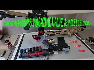 Crosman DPMS Magazine Valve mod *** IT ROCKS!! ***