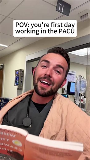 PACU = Post Anesthesia Chill Unit — Turning Recovery into a 5-Min Spa Break #PACU #PostAnesthesiaChillUnit #RecoveryHumor #MedicalHumor #MedTok #fyp #foryou