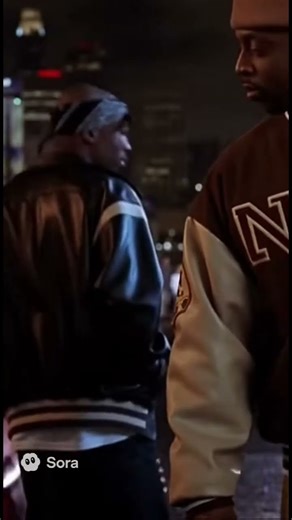 2pac & Nate Dogg talk before a street race