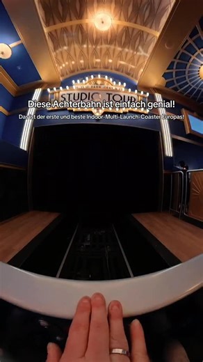 250K views · 2.1K reactions | Die ist einfach so genia! Wie findest du das?  Movie Park Studio Tour ist eine Dunkel- und Familienachterbahn im @movie_park_official, die am 23. Juni 2021 eröffnet wurde. Die vom Hersteller Intamin gebaute Bahn gehört zum Modell der Multi Dimension Coaster.  #freizeitpark #achterbahn #moviepark #studiotour | freizeit_freaks | Facebook