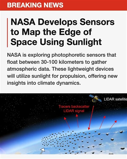 NASA Develops Sensors to Map the Edge of Space Using Sunlight