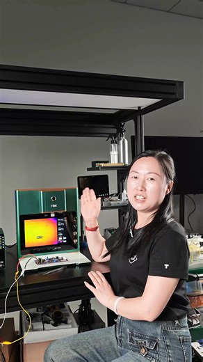 Check the fault point, observe it with an electron microscope, and then laser weld it, and complete #TBK# laser welding machine # thermal imaging diagnostic instrument # microscope perfectly. | TBK machine