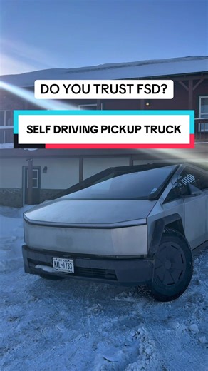 Would You Trust a Self-Driving Pickup Truck?