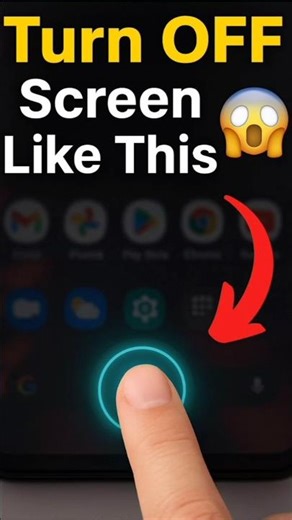*Double Tap to Turn Off Screen – Hidden Android Trick!*