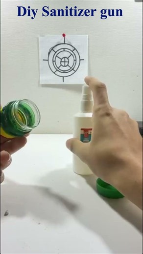 DIY Sanitizer Gun 🔫🧴 | Easy Arduino-Free DIY Project
