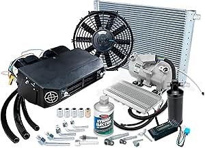Amazon.com: New A/C Universal Kit Underdash Electric Compressor Air Conditioner 12v W/AC Control Panel : Automotive