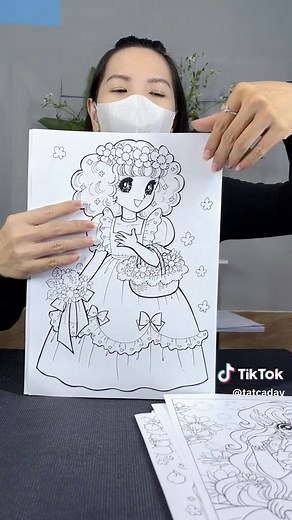Nguyên 1 bộ 50 bức tranh tô màu cho con Nhiều mẫu đẹp ##tranhtomau##xuhuong##tiktokshop @@Tất Cả Đây @@Tất Cả Đây