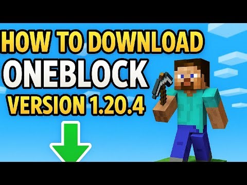 How to Play One Block in Minecraft (also TLauncher) | 1.20.4